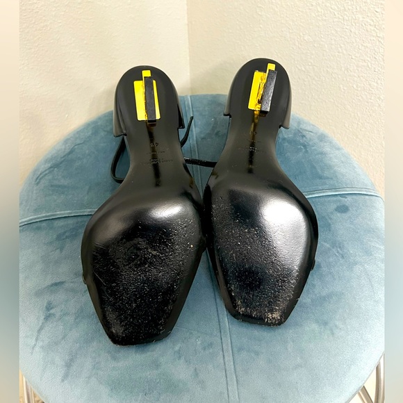 AUTHENTIC SAINT LAURENT OPYUM SANDALS IN PATENT LEATHER!! SZ: EU 41 - Picture 3 of 8